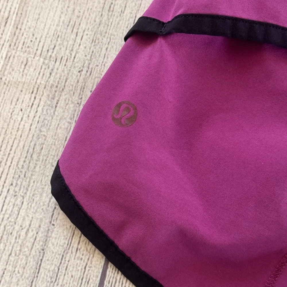 Lululemon Speed Short Ultra Violet Space Dye Twist Size 6 Women's Activewear